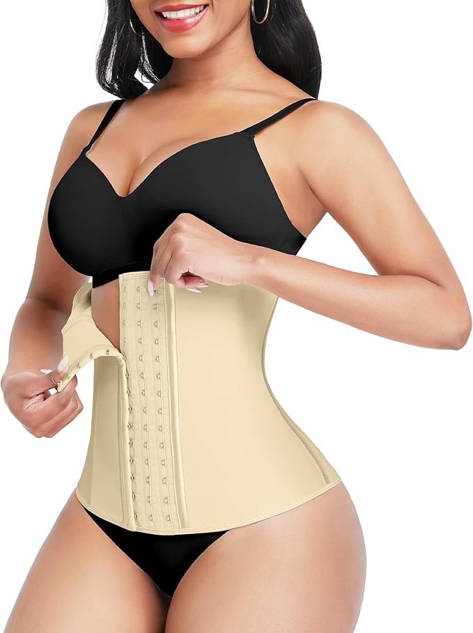 Lover-beauty women latex underbust corset waist training