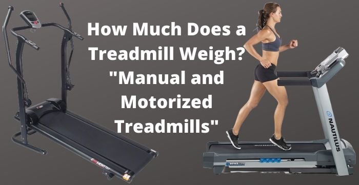 how much does a treadmill weigh