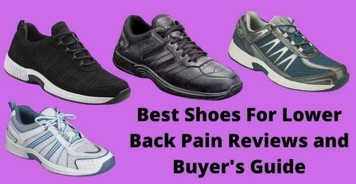 best shoes for lower back pain