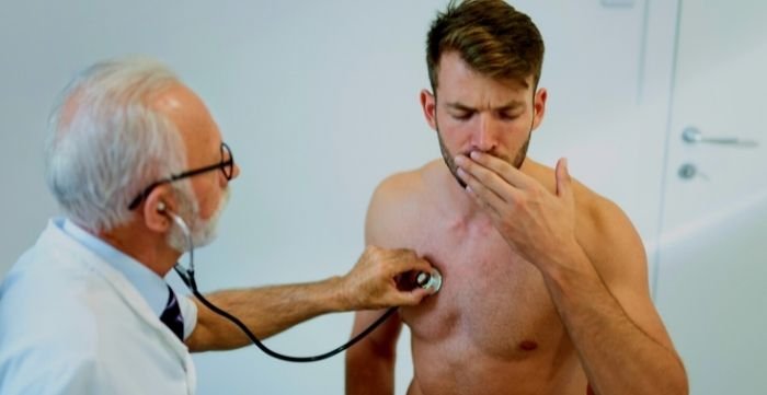 where to place stethoscope for lung sounds