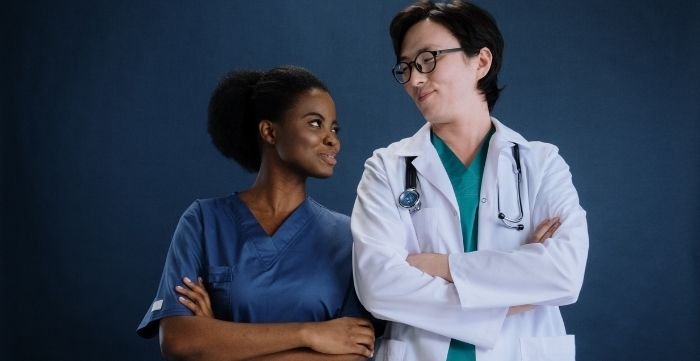 nurses working in a culturally diverse environment