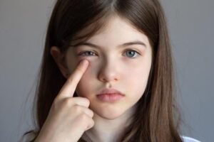 swollen eyelids symptoms causes