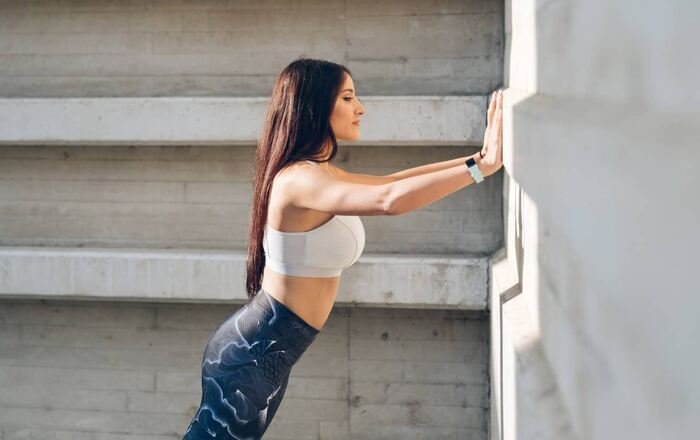 wall push ups for loose breast