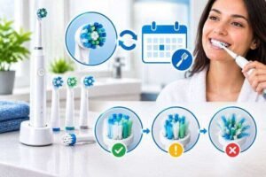 how often to change electric toothbrush head