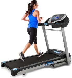 XTERRA Fitness Sport Series Premium Folding Smart Treadmill