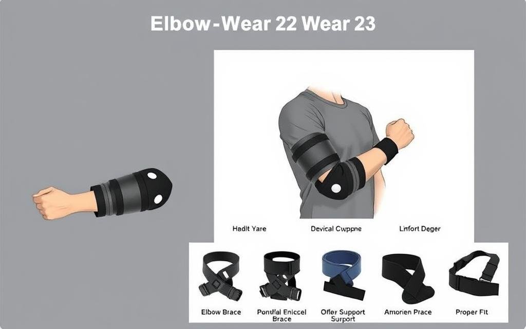 كيفية ارتداء دعامة الكوع