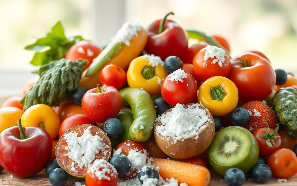 Baking Soda Produce Cleaning