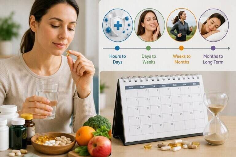 How long does it take for vitamin supplements to work how long does it take for vitamin supplements to work