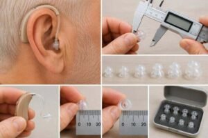 how to measure hearing aid domes