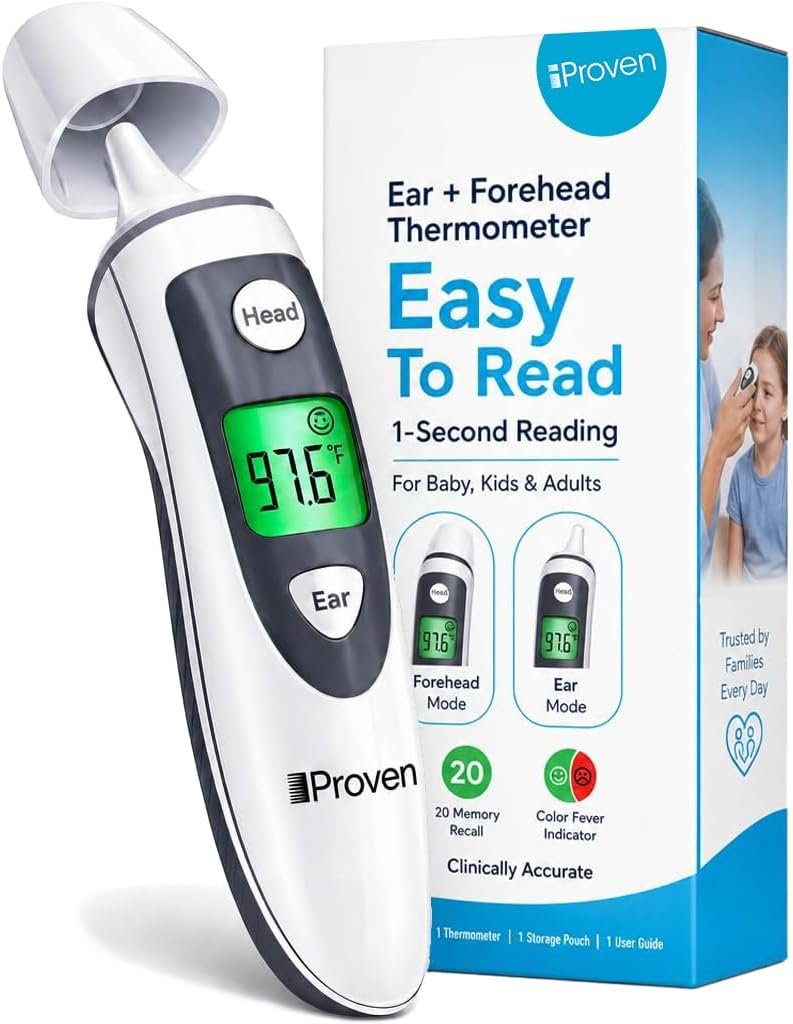 iProven DMT-489 Ear and Forehead Thermometer