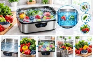 does ultrasonic fruit cleaner work 