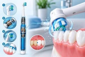 how does an electric toothbrush work