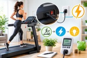 how much electric does a treadmill use