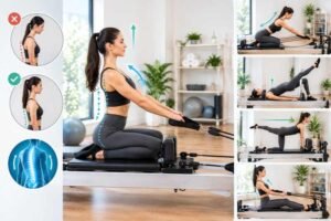 how to improve posture with Aeropilates reformer exercises
