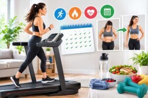 how to lose weight on a treadmill in a month