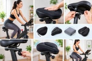how to make exercise bike seat more comfortable
